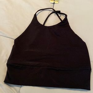 Athletic crop top